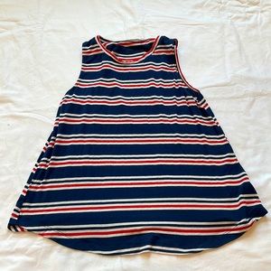 striped tank top, size small